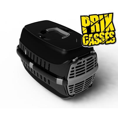 CIE DES PET FOODS Mp Recycled Plastic Roadrunner Pet Carrier 31x51x34 Cm Gris