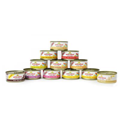 ALMO NATURE P&acirc;t&eacute;e  tradition legend pour chat poulet avec fromage