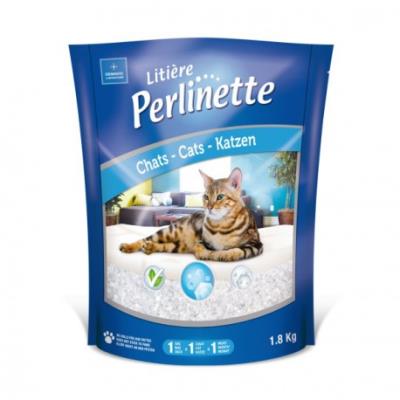 DEMAVIC Perlinette Liti&egrave;re en Cristaux Silice pour Chat 7,2 kg