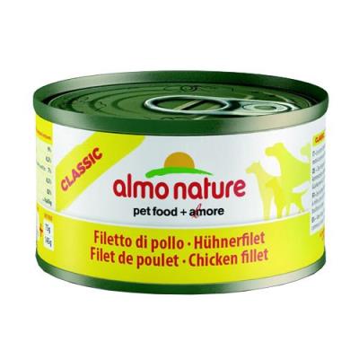 ALMO NATURE P&acirc;t&eacute;e Pour Chien  Hfc Natural - Lot De 6 Bo&icirc;tes X 95 G Veau