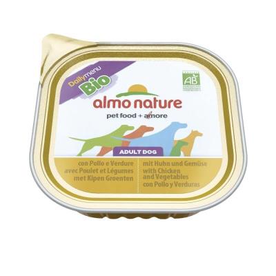 ALMO NATURE BIOORGANIC Lot Almo Nature Bio Pat&eacute; 27 x 300 g - poulet bio, pommes de terre bios