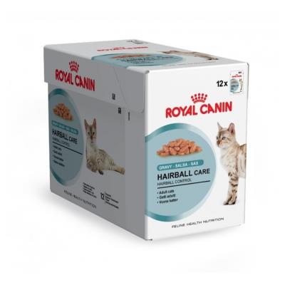 ROYAL CANIN CARE NUTRITION 24x85g Hairball Care en sauce Royal Canin - P&acirc;t&eacute;e pour chat