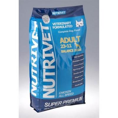  SUPER PREMIUM Croquettes chien adulte 23/11 balance 15kg 0% bl&eacute;