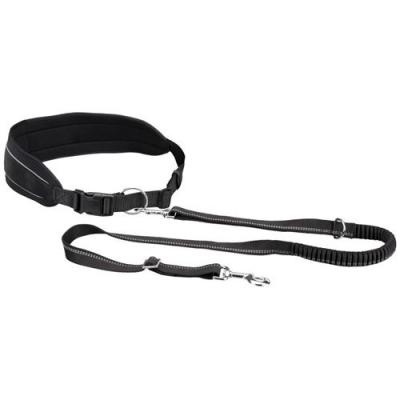TRIXIE  Ceinture de jogging pour chiens Taille M Noir 12767