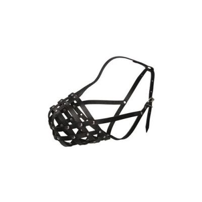 TRIXIE  Museliere Julius-k9 - Peau De Buffle - S-m - Noir - Pour Chien 