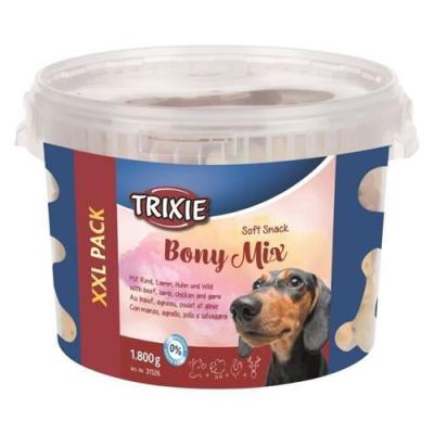 TRIXIE  Soft Snack Bony Mix XXL Lot pour Chien, 1,8 kg pour Chien