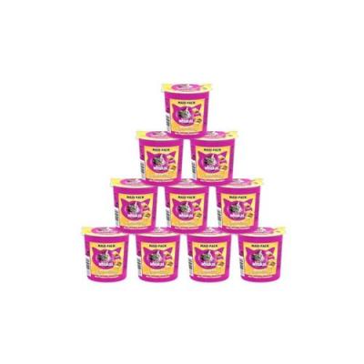 WHISKAS  Les Irr&eacute;sistibles Friandises Au Poulet Et Fromage Pour Chat 10x105g