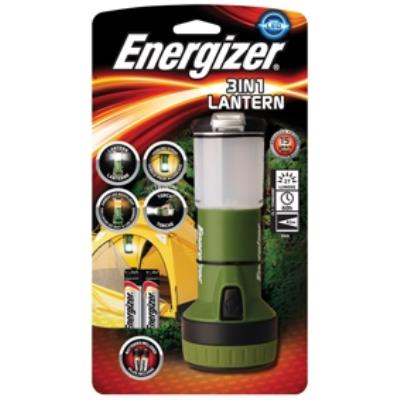 ENERGIZER  - Lanterne 2en1 55 lumens + 2 piles AA - Torche a main avec encoche pour dragonne int&eacute;gr&eacute;e