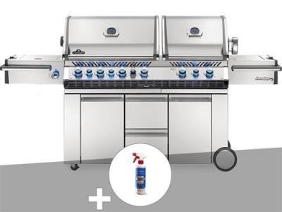 NAPOLEON Barbecue &agrave; gaz  Prestige Pro 825 + Nettoyant grill 3 en 1