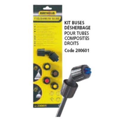 BERTHOUD Kit buses desherbage - hozelock 200560 - Garantie 2 ans - Noir