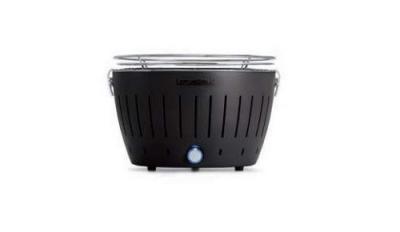 LOTUSGRILL  - Barbecue NOIR avec piles et c&acirc;ble d'alimentation USB