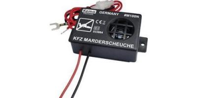 KEMO Dispositif &agrave; ultrasons anti-martre - 100 dB et &eacute;clairage LED 12 V