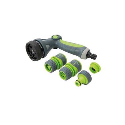 SILVERLINE  - n&eacute;cessaire 5 pi&egrave;ces pistolet d'arrosage 5 pcs 829557