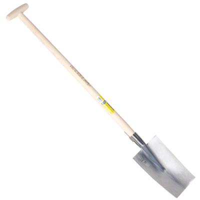 OUTILS PERRIN Louchet Senlis de 28 cm - emmanch&eacute; b&eacute;quille tourn&eacute;e 91 cm