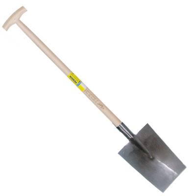 OUTILS PERRIN Louchet Senlis de 28 cm - emmanch&eacute; b&eacute;quille frais&eacute;e 80 cm