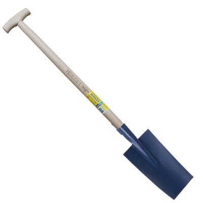 OUTILS PERRIN  Louchet Senlis Peint avec Manche en T, 30cm Largeur