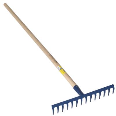 OUTILS PERRIN  - R&acirc;teau 12 dents courbes emmanch&eacute; 1,65m