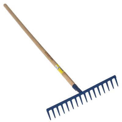 OUTILS PERRIN  - R&acirc;teau forg&eacute; 12 dents droites manche 1,5 m