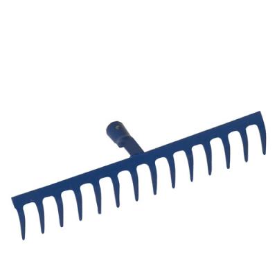 OUTILS PERRIN  R&acirc;teau Forg&eacute; Courbe sans Manche, 16 Dents
