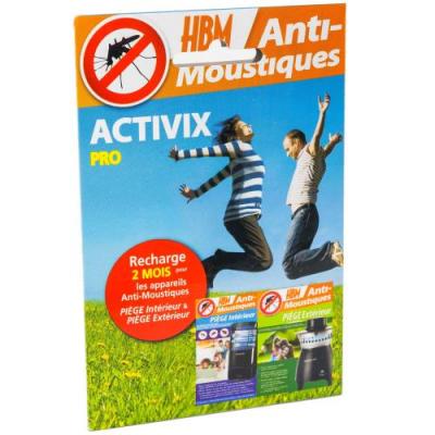 OR BRUN DSRAC005 Recharge Activix Pour Pi&egrave;ge Boreale Anti Moustiques - HBM