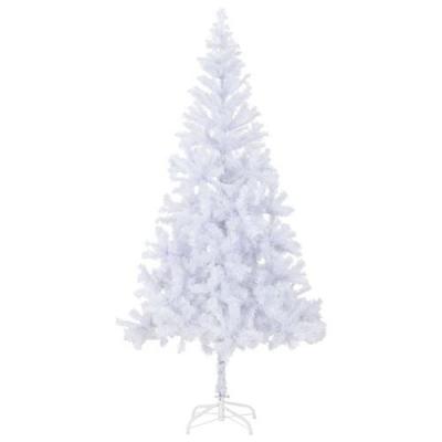 VIDAXL Arbre de No&euml;l artificiel et support Acier 210 cm 910 branches