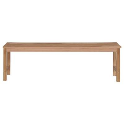 VIDAXL  - Banc de jardin 150 cm Teck solide n/a