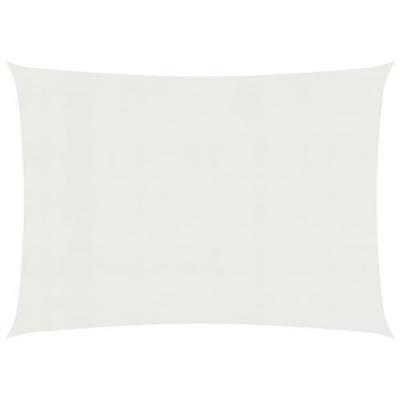 VIDAXL Voile d'ombrage 160 g/m&sup2; Blanc 6x7 m pehd  Blanc