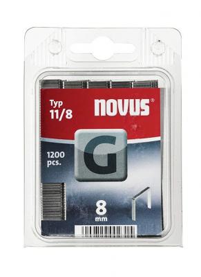 NOVUS Agrafes &agrave; fil plat - type 11 1200 pc(s)  G11/8