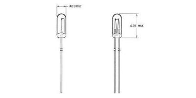 GENERIQUE Ampoule sp&eacute;ciale 21616300 clair Culot: T 3/4 WT 16 V 30 mA 1 set