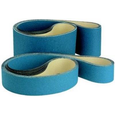 KLINGSPOR Bande abrasive, de 150 x 2000 mm, corindon au zirconium, Grain : 80