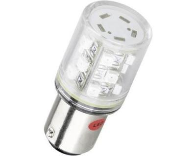 BARTHELME  Ampoule LED BA15d blanc 24 V/DC, 24 V/AC 42 lm 52190215