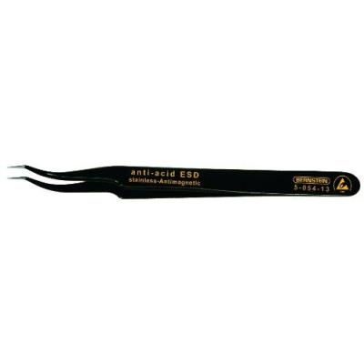 BERNSTEIN WERKZEUG GMBH Bernstein 5-054-13 Pincette A Pointes Courb&eacute;es En Forme De Croissant Avec Rev&ecirc;tement Esd 120 Mm