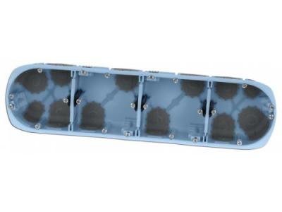 EUR OHM Bo&icirc;te quadruple XL AIR'm&eacute;tic d67 p40 entraxe 71 (52068)