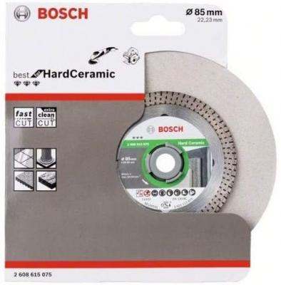 BOSCH  Disco corte diamante Best for Hard Ceramic 85x22.23x1.4x7mm