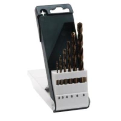 BOSCH  2609255087 Set De 6 Forets &agrave; M&eacute;taux Rectifi&eacute;s Hss-Co Din 338