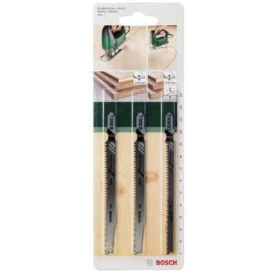 BOSCH ACCESSORIES Bosch 2609256A12 Assortiment De Lames De Scie Sauteuse 3 Pi&egrave;ces