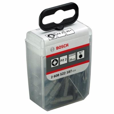 BOSCH  Embout de vissage qualit&eacute; extra dur PZ 2 25 mm