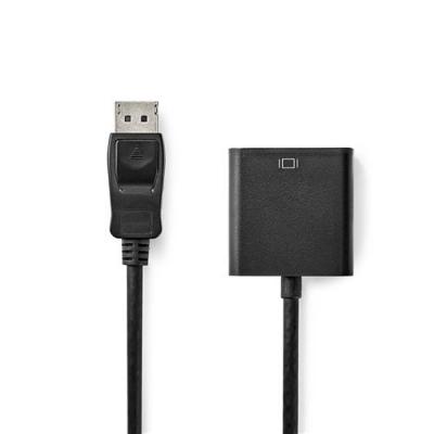 NEDIS  Adaptateur DisplayPort (M) vers VGA (F) (Noir)