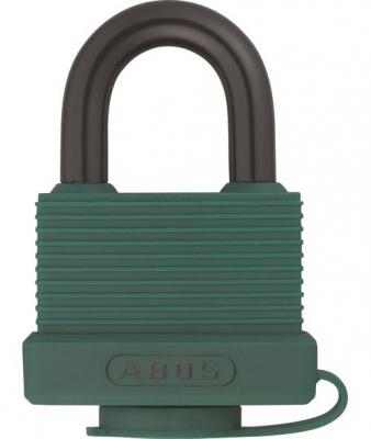 ABUS -70AL/45_verde Cadenas en aluminium recouvert 45 mm de PVC Vert