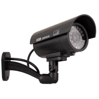 GENERIQUE Cam&eacute;ra factice IR LED rouge clignotante &Eacute;tanche - Noir