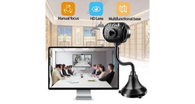 GENERIQUE Cam&eacute;ra web usb hd webcam cam avec microphone pour ordinateur portable pc us 