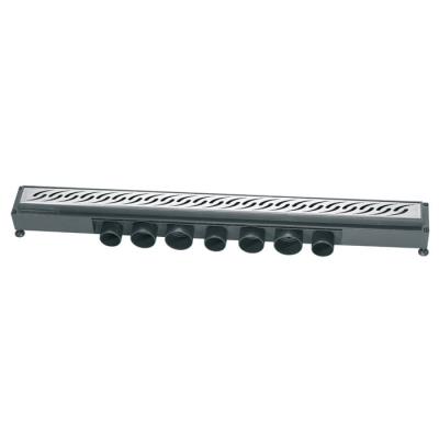 WIRQUIN Caniveau douche Venisio Ht 80mm-84L/mn+Grille inox - 800mm