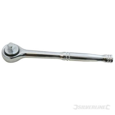 SILVERLINE  598500 Cl&eacute; &agrave; cliquet Carr&eacute; 1/2"" - Lg. 250 mm