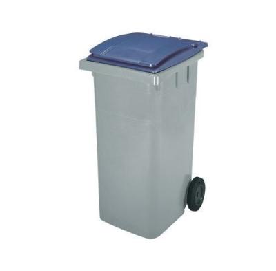  Conteneur &agrave; d&eacute;chets 120 litres tri s&eacute;lectif 2 roues bleu - Sulo