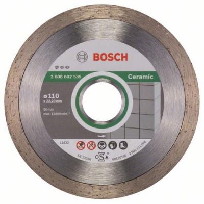 BOSCH Disque &agrave; tron&ccedil;onner  standard for ceramic 110mm 2608602535