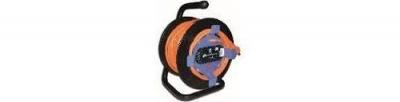 ELECTRALINE Enrouleur de jardin 40 m&egrave;tres 2x1.5 avec disjoncteur