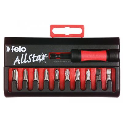 FELO  - Porte-Embouts Avec Son Jeu De 10 Embouts