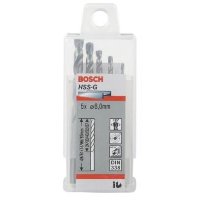 BOSCH Forets &agrave;&nbsp; M&eacute;taux Hss-G Standard, Din 338 (12,7 X 101 X 151 Mm)
