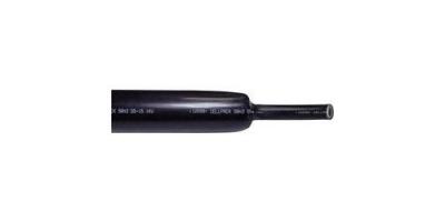 CELLPACK Gaine thermor&eacute;tractable avec colle 3:1 127423 noir &Oslash; avant retreint: 40 mm 1 m