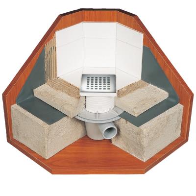 ISOTANCHE bonde horizontale D50 grille carr&eacute;e 1200X1200